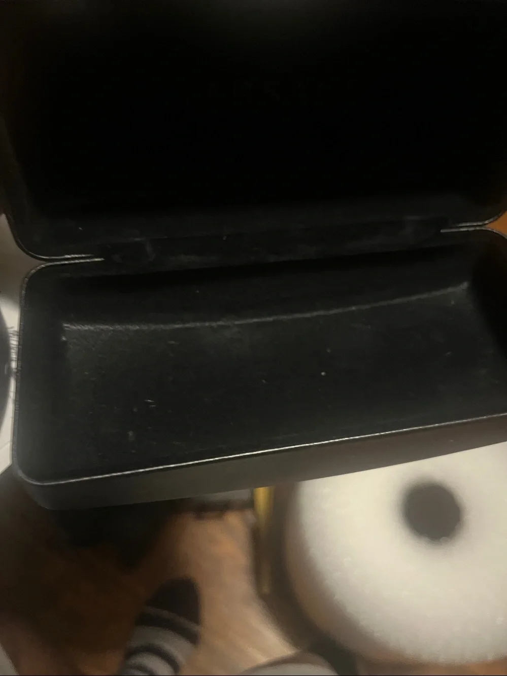 Versace Black Hard VR/AR Accessory Case with Gold Logo